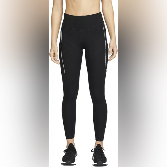 Nike Dri-FIT ADV Epic Luxe Women's Running Leggings with Pockets DD6490-010 - Picture 14 of 15